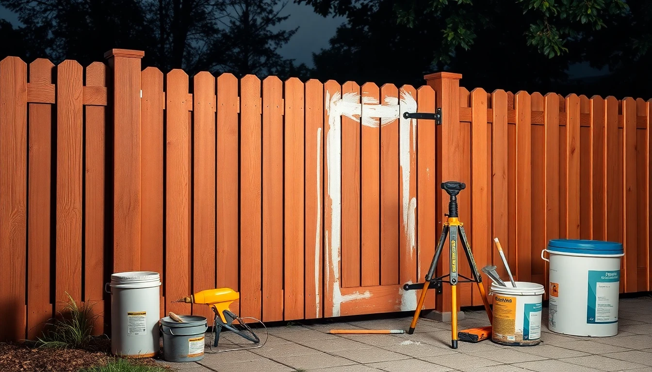 Fence & Gate Painting